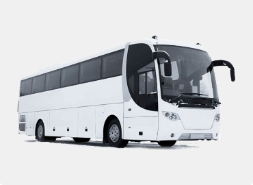 45-seater bus rental fleets